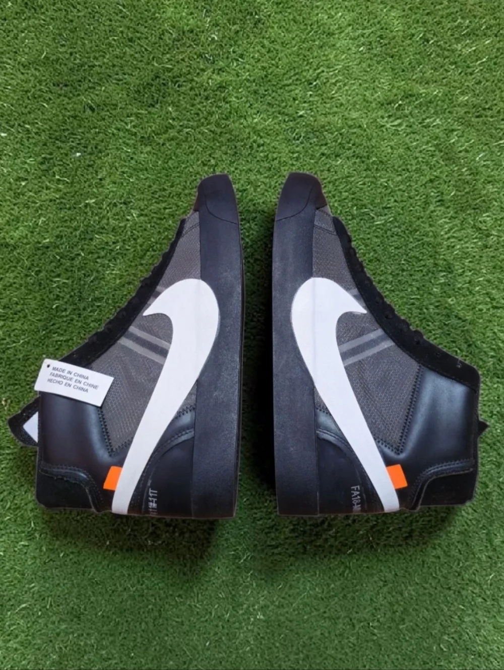 Nike Off-White Blazer Mid Grim Reaper Sz 11.5 New